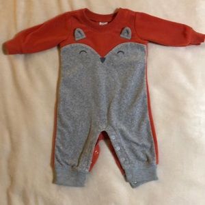 Fleece Long Sleeve Onesie